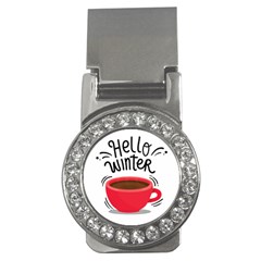 Hello Winter Money Clips (cz)  by designsbymallika