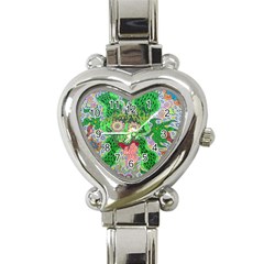 Supersonicfrog Heart Italian Charm Watch by chellerayartisans