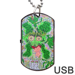 Supersonicfrog Dog Tag Usb Flash (two Sides) by chellerayartisans