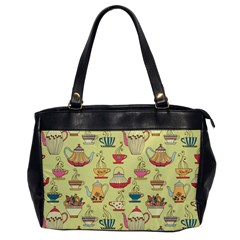 Etnic Cups Pattern Oversize Office Handbag by designsbymallika