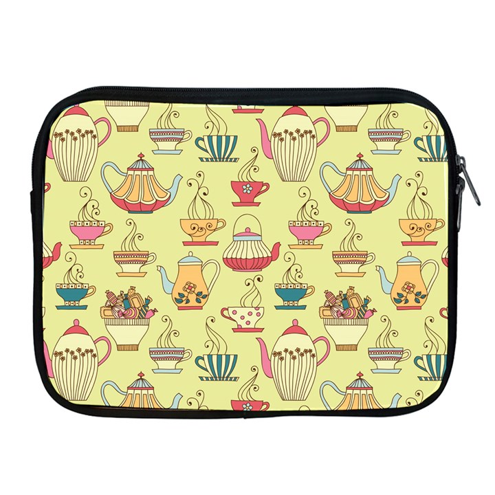 Etnic Cups Pattern Apple iPad 2/3/4 Zipper Cases