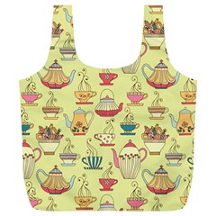 Etnic Cups Pattern Full Print Recycle Bag (xl) by designsbymallika