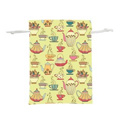 Etnic Cups Pattern Lightweight Drawstring Pouch (s) by designsbymallika