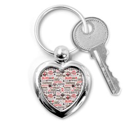 Coffee Love Key Chain (heart) by designsbymallika