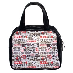 Coffee Love Classic Handbag (two Sides) by designsbymallika