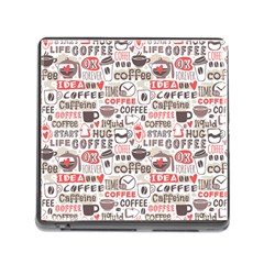 Coffee Love Memory Card Reader (square 5 Slot) by designsbymallika