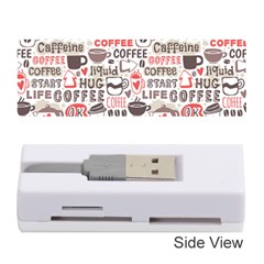 Coffee Love Memory Card Reader (stick) by designsbymallika