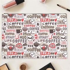 Coffee Love Cosmetic Bag (xxl) by designsbymallika