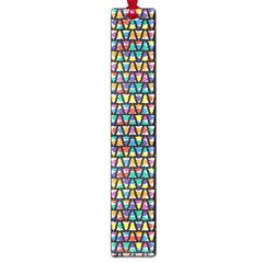 Colorful Christmas Tree Large Book Marks by designsbymallika