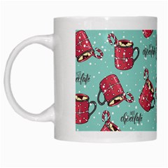 Hot Chocolate Hot Chocolate White Mugs by designsbymallika