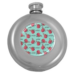 Hot Chocolate Hot Chocolate Round Hip Flask (5 Oz) by designsbymallika