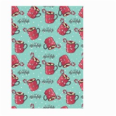 Hot Chocolate Hot Chocolate Large Garden Flag (two Sides) by designsbymallika