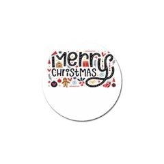 Merry Merry Golf Ball Marker (4 pack)