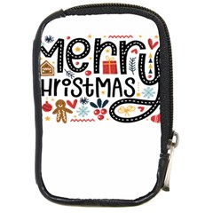 Merry Merry Compact Camera Leather Case