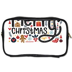 Merry Merry Toiletries Bag (One Side)