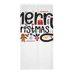 Merry Merry Shower Curtain 36  x 72  (Stall) 