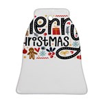 Merry Merry Bell Ornament (Two Sides) Front