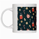 Winter Hot Coffee Winter Hot Coffee White Mugs Left