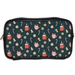 Winter Hot Coffee Winter Hot Coffee Toiletries Bag (Two Sides) Back