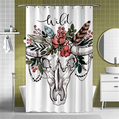 Wild Shower Curtain 48  X 72  (small)  by designsbymallika