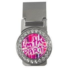 Party Concept Typographic Design Money Clips (cz)  by dflcprintsclothing