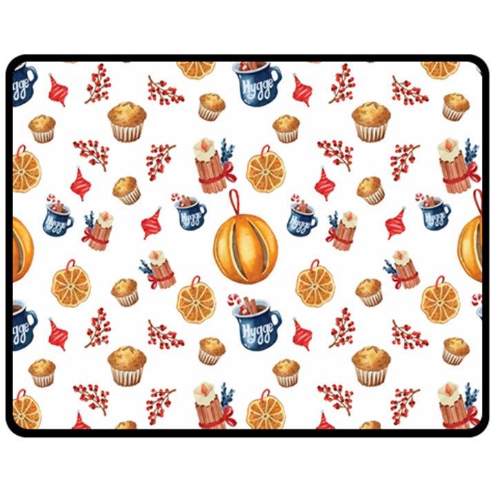 Muffins Love Muffins Love Double Sided Fleece Blanket (Medium) 