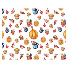 Muffins Love Muffins Love Double Sided Flano Blanket (medium)  by designsbymallika