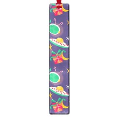 Space Christmas 2 Large Book Marks by designsbymallika