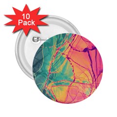 Alcohol Ink 2 25  Buttons (10 Pack) 