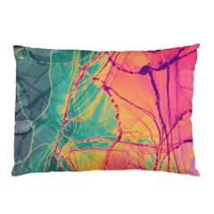 Alcohol Ink Pillow Case by Dazzleway