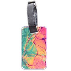 Alcohol Ink Luggage Tag (two Sides) by Dazzleway