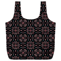 Dark Seamless Gemoetric Print Mosaic Full Print Recycle Bag (xl) by dflcprintsclothing