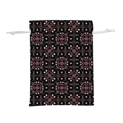 Dark Seamless Gemoetric Print Mosaic Lightweight Drawstring Pouch (s) by dflcprintsclothing