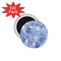 Blue Alcohol Ink 1 75  Magnets (100 Pack)  by Dazzleway