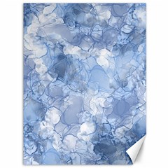 Blue Alcohol Ink Canvas 36  X 48  by Dazzleway