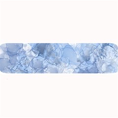 Blue Alcohol Ink Large Bar Mats by Dazzleway