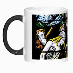 Christian Window Glass Art Print Morph Mugs by dflcprintsclothing