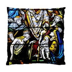 Christian Window Glass Art Print Standard Cushion Case (two Sides) by dflcprintsclothing