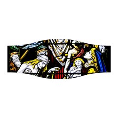 Christian Window Glass Art Print Stretchable Headband by dflcprintsclothing