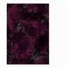 Purple Alcohol Ink Small Garden Flag (two Sides) by Dazzleway