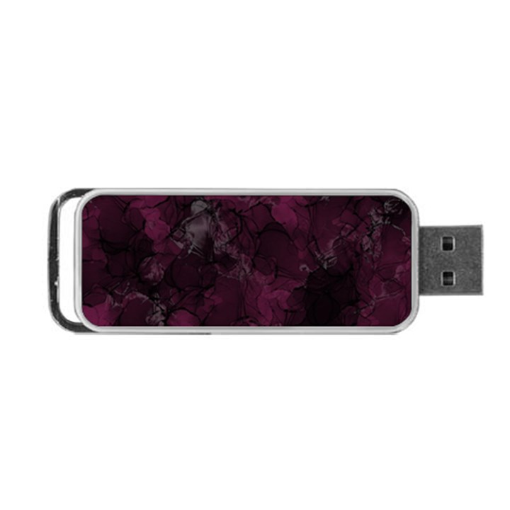 Purple alcohol ink Portable USB Flash (Two Sides)