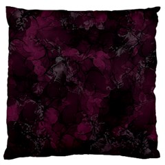 Purple Alcohol Ink Standard Flano Cushion Case (one Side) by Dazzleway