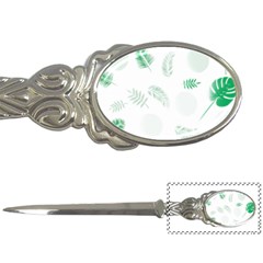 Flower Branch Corolla Wreath Vector Letter Opener