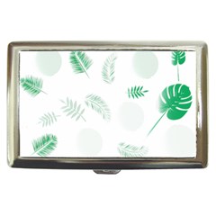 Flower Branch Corolla Wreath Vector Cigarette Money Case