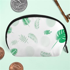 Flower Branch Corolla Wreath Vector Accessory Pouch (large)