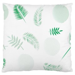 Flower Branch Corolla Wreath Vector Standard Flano Cushion Case (one Side) by HermanTelo