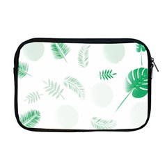 Flower Branch Corolla Wreath Vector Apple Macbook Pro 17  Zipper Case