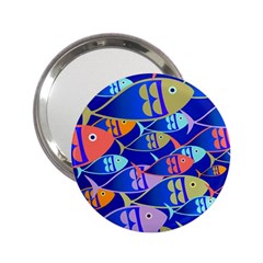 Sea Fish Illustrations 2 25  Handbag Mirrors by Mariart