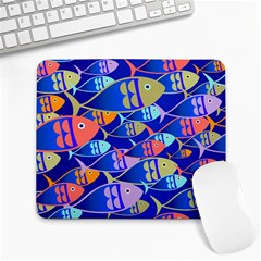 Sea Fish Illustrations Large Mousepads by Mariart