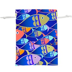 Sea Fish Illustrations  Lightweight Drawstring Pouch (xl) by Mariart